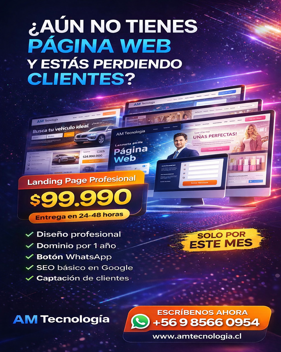 Promoción de lanzamiento AM Tecnología